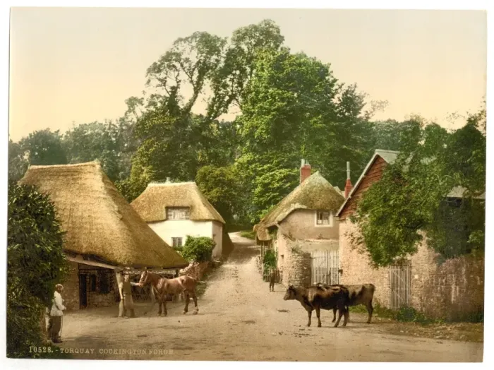 Framed Print : Cockington Forge, Torquay, England Framed Print : Cockington Forge, Torquay, England