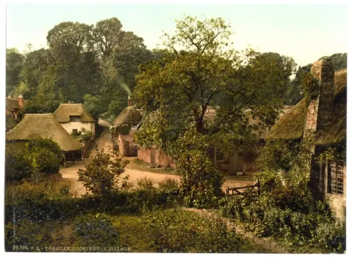 Framed Print : Cockington Village, Torquay, England Framed Print : Cockington Village, Torquay, England