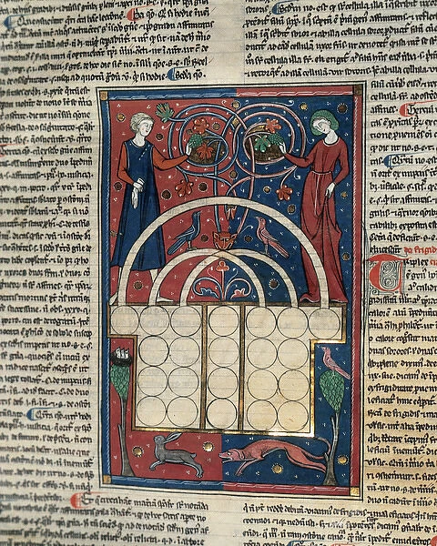 Codex 98 by Henricus of Segusio (c. 1200-1271). Detail
