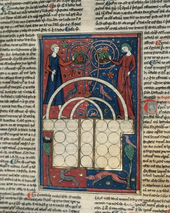Framed Print : Codex 98 by Henricus of Segusio (c. 1200-1271). Detail Framed Print : Codex 98 by Henricus of Segusio (c. 1200-1271). Detail