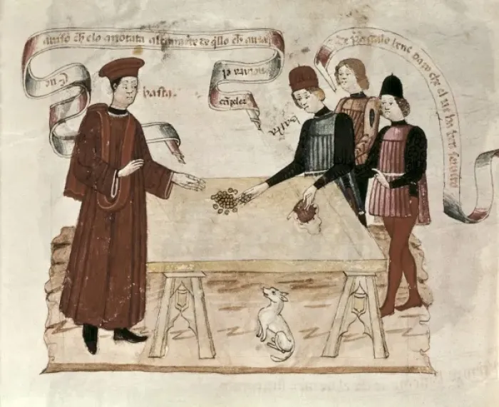 Framed Print : Codex of the Privileges (15th c. ). Scene of a Framed Print : Codex of the Privileges (15th c. ). Scene of a