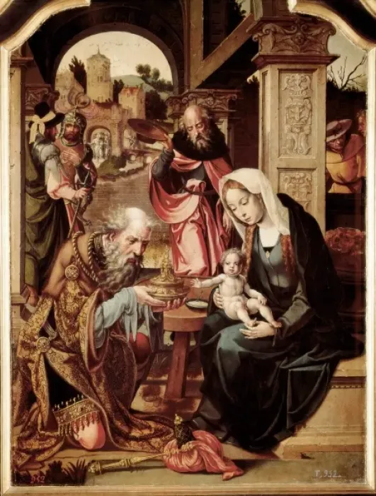 Framed Print : COECKE VAN AELST, Pieter (1502-1550) Framed Print : COECKE VAN AELST, Pieter (1502-1550)