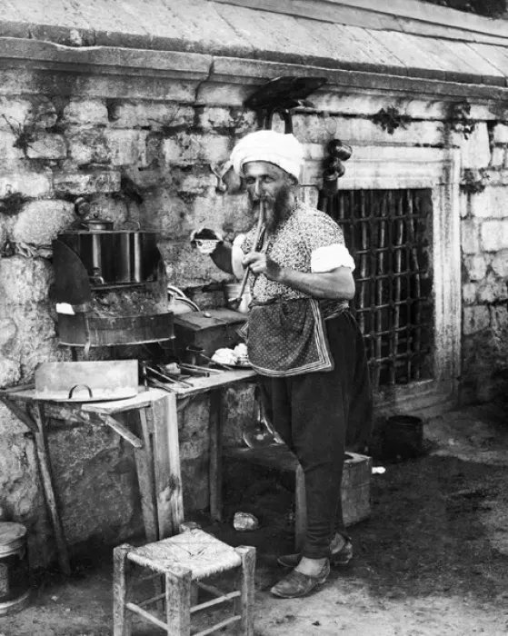Framed Print : Coffee vendor, Turkey Framed Print : Coffee vendor, Turkey