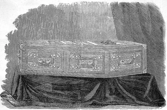Framed Print : Coffin of Prince Albert lying in state Framed Print : Coffin of Prince Albert lying in state