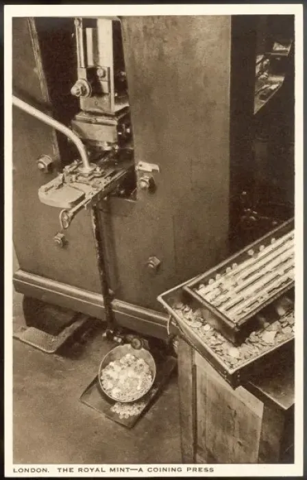 Framed Print : Coining Press Room Framed Print : Coining Press Room