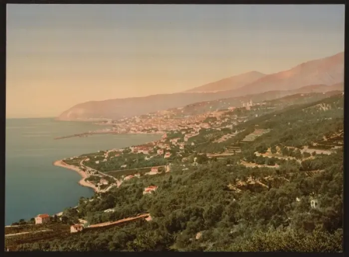 Framed Print : Col di Paggio, San Remo, Riviera Framed Print : Col di Paggio, San Remo, Riviera