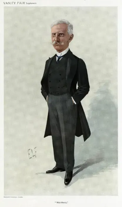 Framed Print : Col E. H. Carlile MP, Vanity Fair, ELF Framed Print : Col E. H. Carlile MP, Vanity Fair, ELF