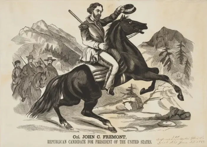 Framed Print : Col. John C. Fremont, Republican candidate for the President Framed Print : Col. John C. Fremont, Republican candidate for the President