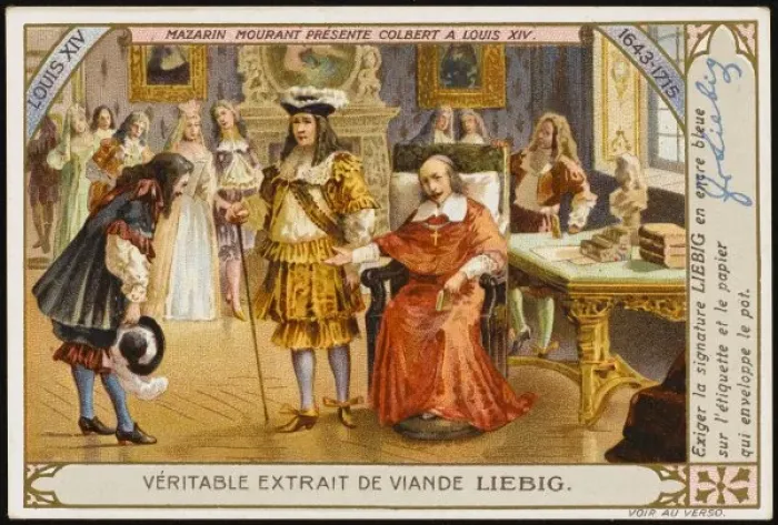 Framed Print : Colbert Meets Louis XIV Framed Print : Colbert Meets Louis XIV