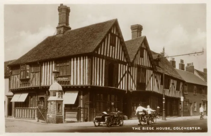 Framed Print : Colchester, Essex, England - The Siege House Framed Print : Colchester, Essex, England - The Siege House