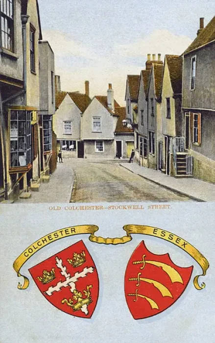 Framed Print : Colchester, Essex - Stockwell Street ( Old Colchester ) Framed Print : Colchester, Essex - Stockwell Street ( Old Colchester )