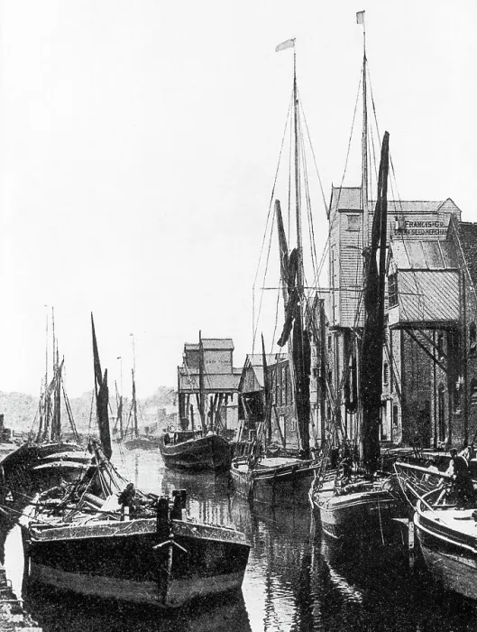 Framed Print : Colchester The Hythe Victorian period Framed Print : Colchester The Hythe Victorian period