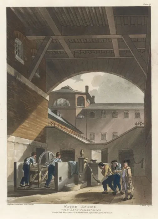 Framed Print : Cold-Bath Fields Prison Framed Print : Cold-Bath Fields Prison