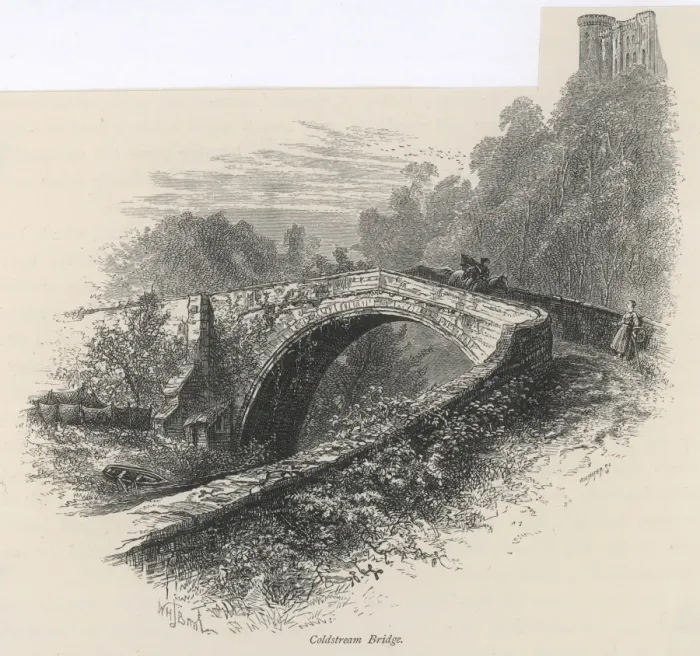 Framed Print : Coldstream Bridge Scotland Framed Print : Coldstream Bridge Scotland