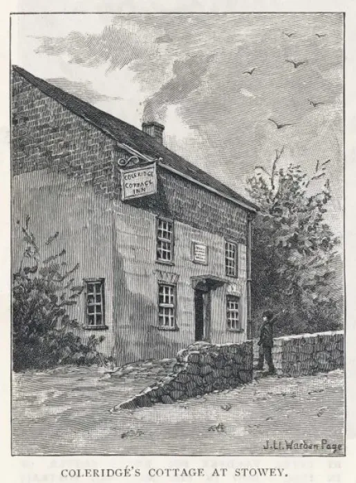 Framed Print : Coleridge Stowey Cottage Framed Print : Coleridge Stowey Cottage