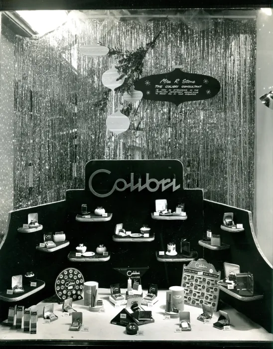 Framed Print : Colibri cigarette lighter and cigarette case window display Framed Print : Colibri cigarette lighter and cigarette case window display