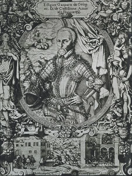 COLIGNY, Gaspar II de Chatillon, count of (1519-1572)