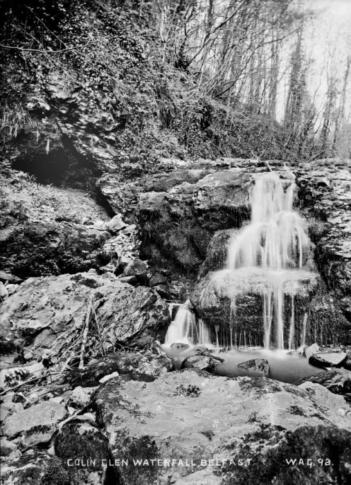 Framed Print : Colin Glen Waterfall, Belfast Framed Print : Colin Glen Waterfall, Belfast