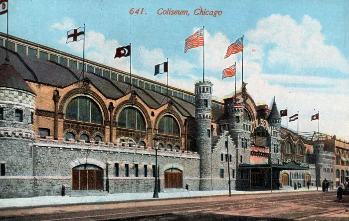 Framed Print : Coliseum, Chicago, Illinois, USA Framed Print : Coliseum, Chicago, Illinois, USA