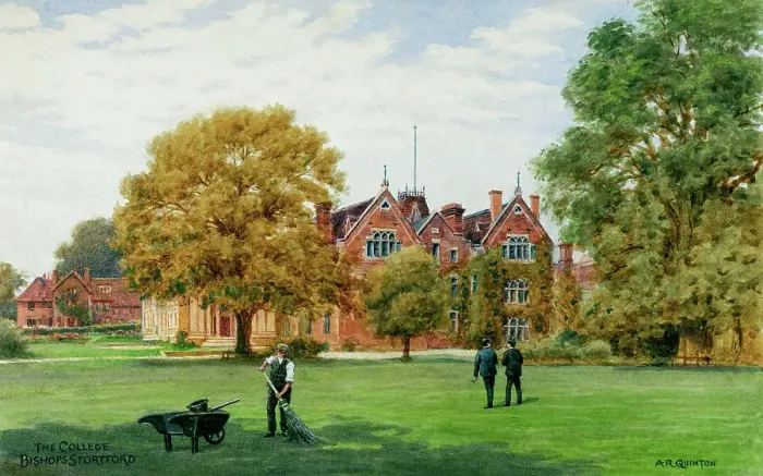 Framed Print : The College, Bishop's Stortford, Hertfordshire Framed Print : The College, Bishop's Stortford, Hertfordshire
