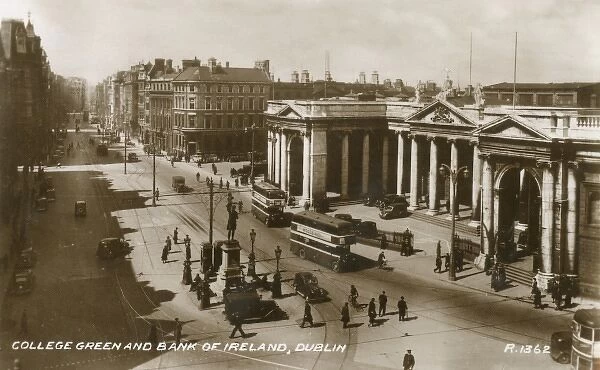 College Green and the Bank of Ireland
