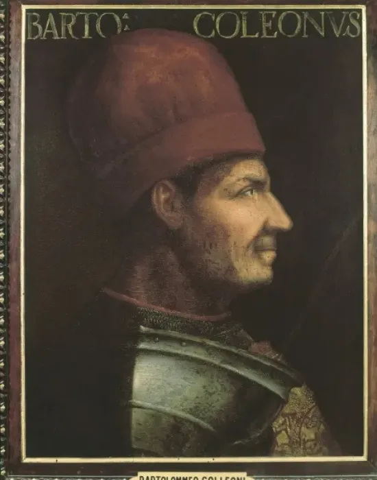 Framed Print : COLLEONI, Bartolomeo (1400-1475). Italian condottiero Framed Print : COLLEONI, Bartolomeo (1400-1475). Italian condottiero