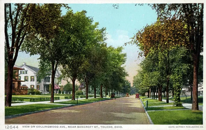Framed Print : Collingwood Avenue, near Bancroft Street, Toledo, Ohio Framed Print : Collingwood Avenue, near Bancroft Street, Toledo, Ohio