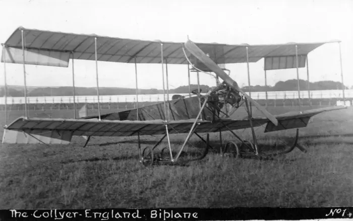 Framed Print : The Collyer-England Biplane of 1911 Framed Print : The Collyer-England Biplane of 1911