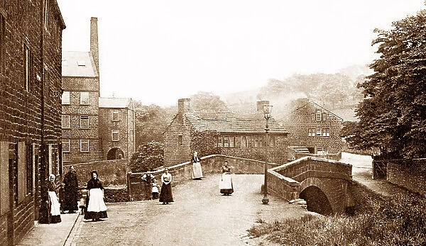 Colne Carry Bridge early 1900s
