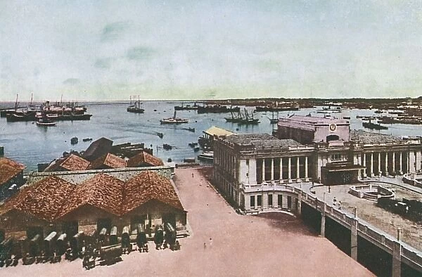 Colombo, Sri Lanka - view of the harbour