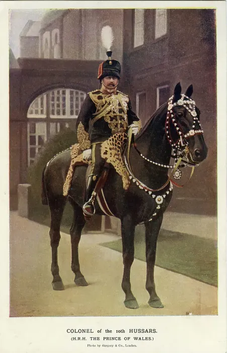 Framed Print : Colonel of the 10th Hussars, HRH the Prince of Wales Framed Print : Colonel of the 10th Hussars, HRH the Prince of Wales
