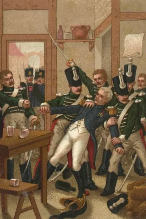 Framed Print : Colonel Caron Arrested Framed Print : Colonel Caron Arrested