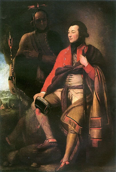 Colonel Guy Johnson by Benjamin West (1738-1820)