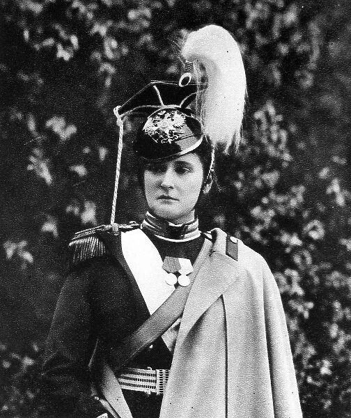 Colonel-In-Chief of Russian Lancers: The Empress of Russia