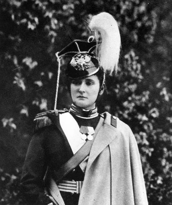 Framed Print : Colonel-In-Chief of Russian Lancers: The Empress of Russia Framed Print : Colonel-In-Chief of Russian Lancers: The Empress of Russia