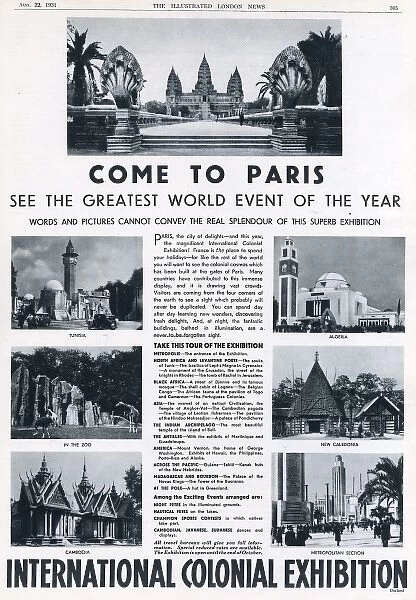 Colonial Exhibition 1931