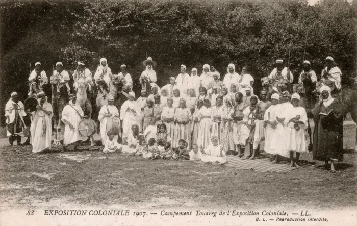 Framed Print : Colonial Exhibition, Bois de Vincennes - Tuareg Camp Framed Print : Colonial Exhibition, Bois de Vincennes - Tuareg Camp