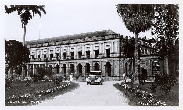 Colonial Hospital, Port of Spain, Trinidad, West Indies