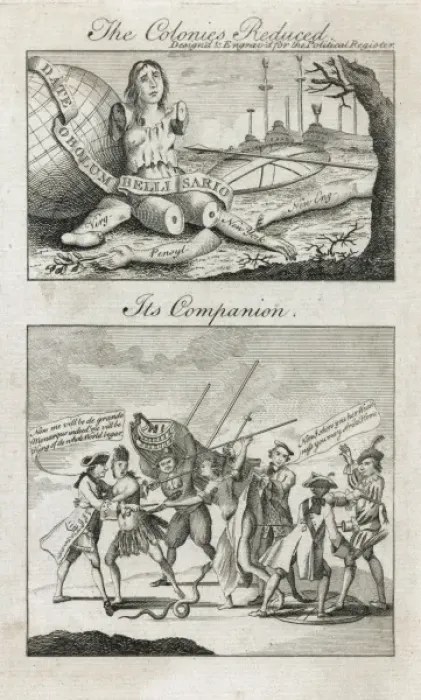Framed Print : The colonies reduced - its companion Framed Print : The colonies reduced - its companion