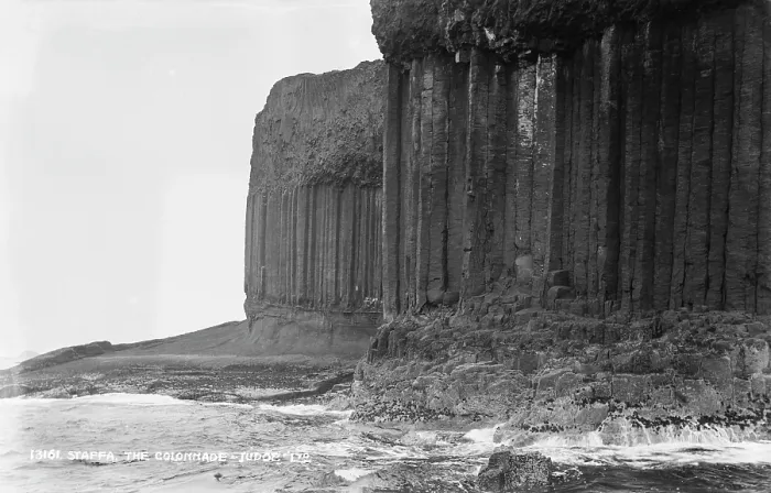 Framed Print : The Colonnade, Staffa Framed Print : The Colonnade, Staffa