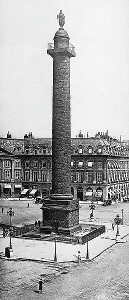Colonne Vendome, Paris, France, early 1900s