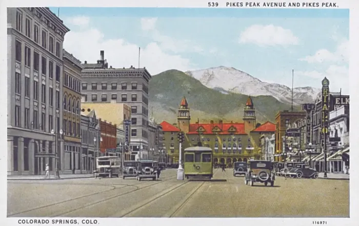Framed Print : Colorado Springs, Colorado, USA Framed Print : Colorado Springs, Colorado, USA