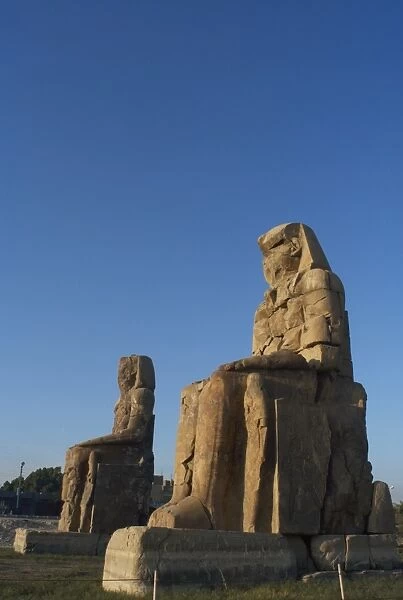 Colossi of Memnon. Luxor. Egypt