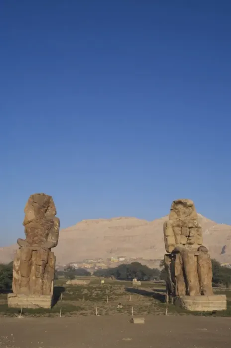Framed Print : Colossi of Memnon. Luxor. Egypt Framed Print : Colossi of Memnon. Luxor. Egypt