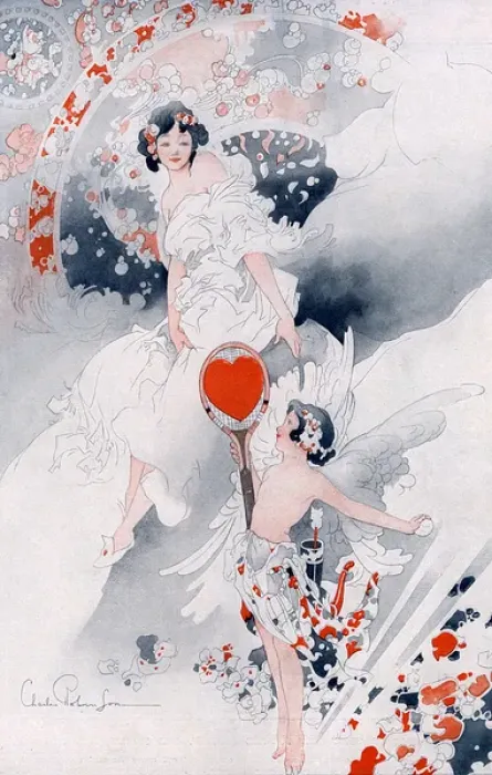 Framed Print : Colour illustration by Charles Robinson Framed Print : Colour illustration by Charles Robinson