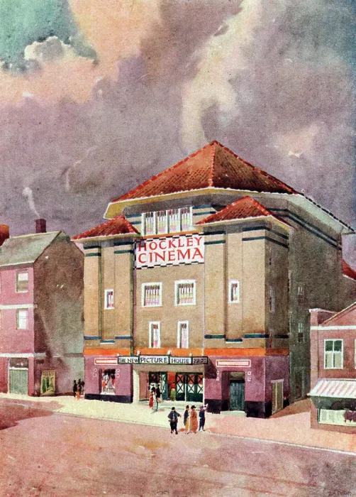 Framed Print : Colour The Townscape, Hockley Cinema Framed Print : Colour The Townscape, Hockley Cinema