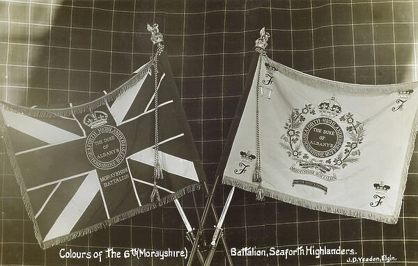 Colours of the 6th (Morayshire) Battalion, Seaforth Highland