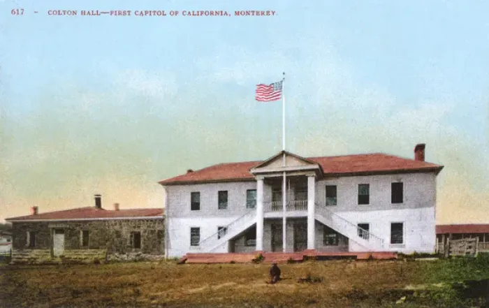 Framed Print : Colton Hall, Monterey, California, USA Framed Print : Colton Hall, Monterey, California, USA