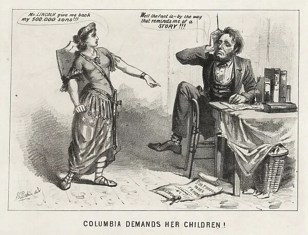 Columbia demands her children