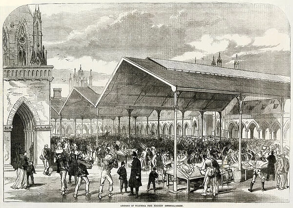 The Columbia Fish Market, London, 1870
